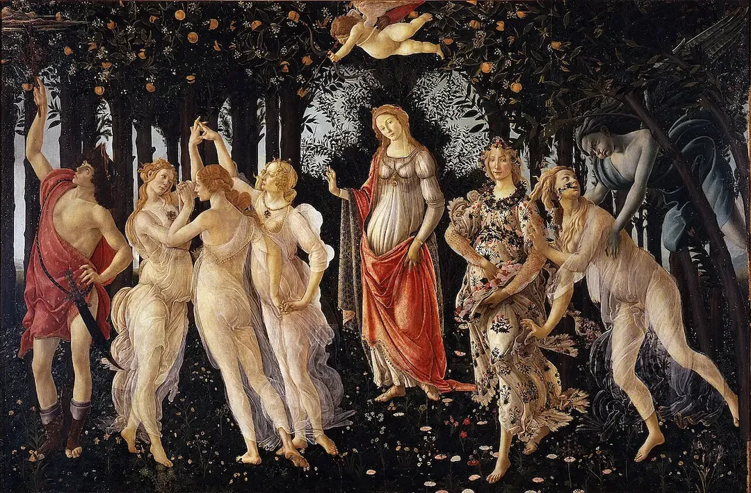 Allegory Of Spring La Primavera