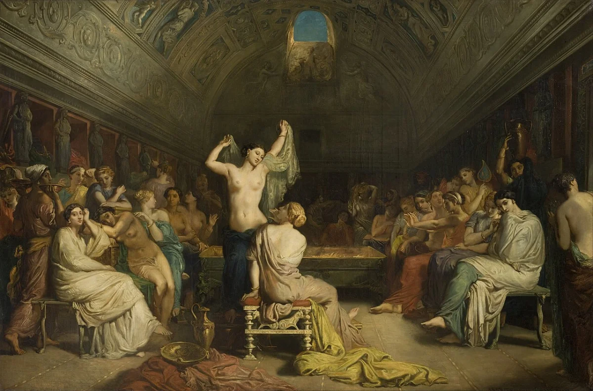In the Tepidarium