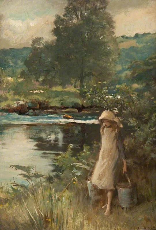 Girl carrying Water