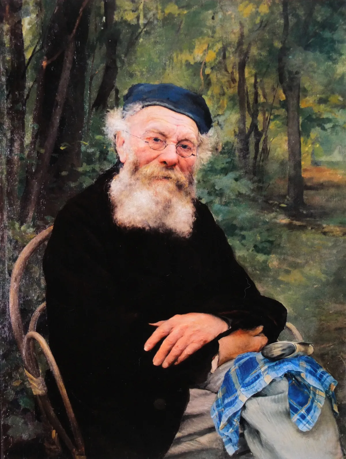 The artist's grandfather