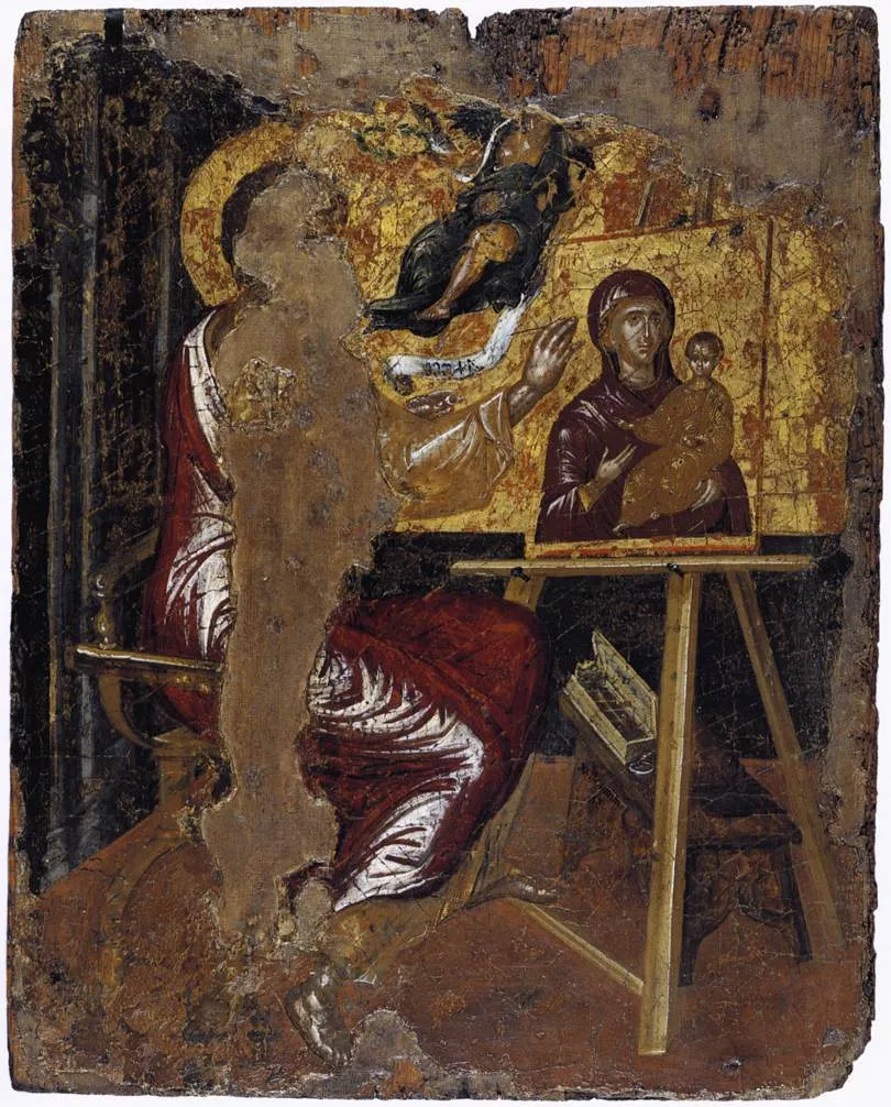 St. Luke painting the Virgin