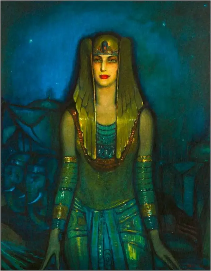 Lady Antony Rothschild as an Egyptian Princess