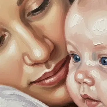 Acrylic Portraits - GFM Painting