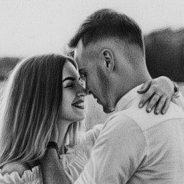 Charcoal Portraits - GFM Painting