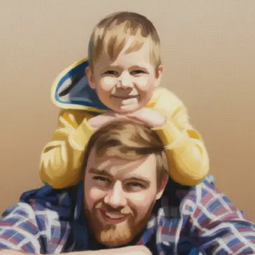Father's Day Gifts Portraits - GFM Painting