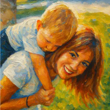 Mother's Day Portraits - GFM Painting