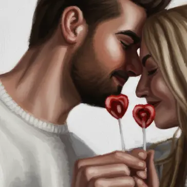 Valentine's Day Portraits - GFM Painting