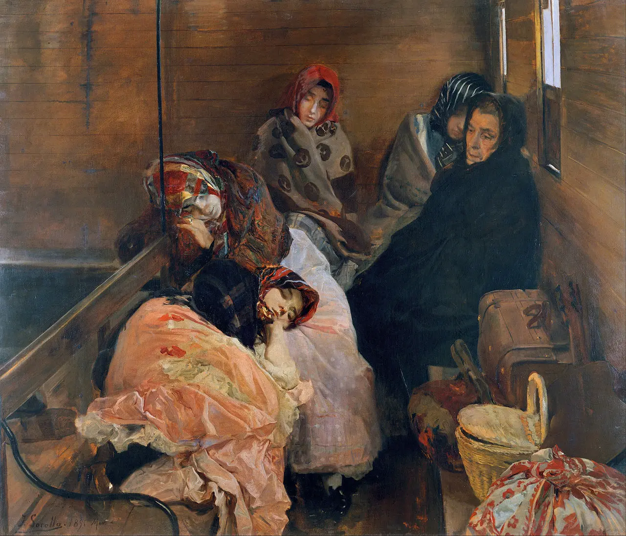 Sad Inheritance White Slave Trade by Joaquín Sorolla y Bastida - Art