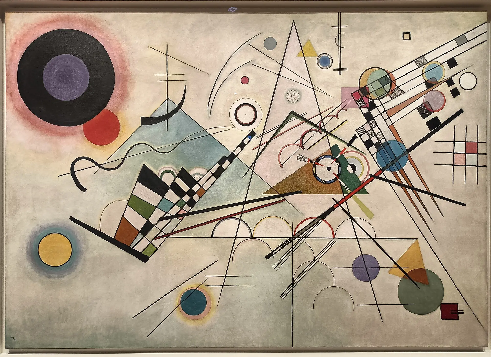 Buy Wassily Kandinsky The Composition V111 Oil Painting - Hand Painted Reproduction