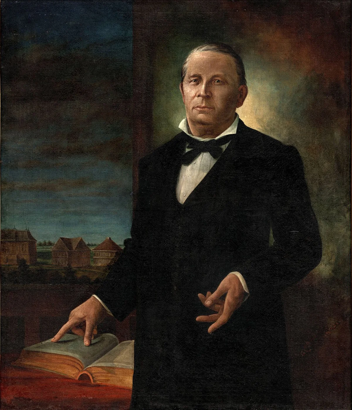 Buy Henry Arthur McArdle A Portrait of Former Baylor University President, William Carey Crane Oil Painting - Hand Painted Reproduction
