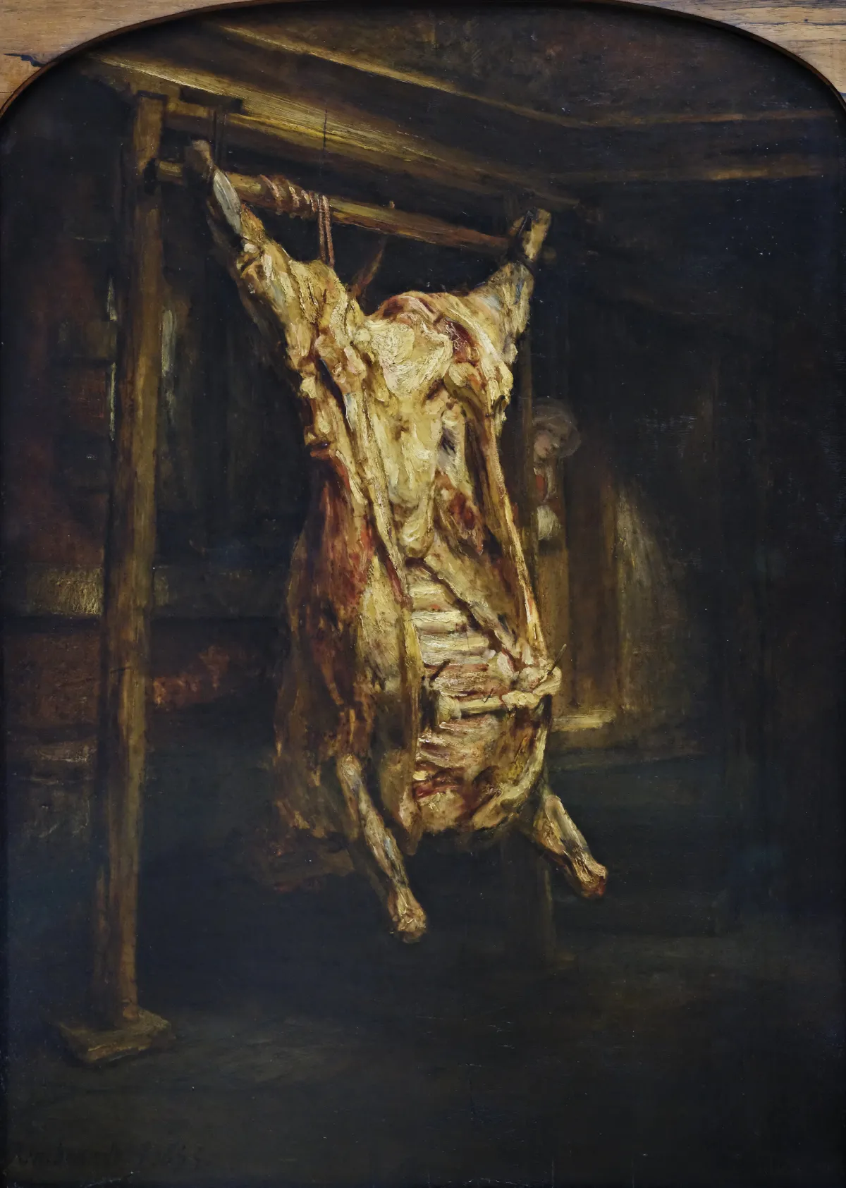 Buy Carel Fabritius A Slaughtered Ox Oil Painting - Hand Painted Reproduction