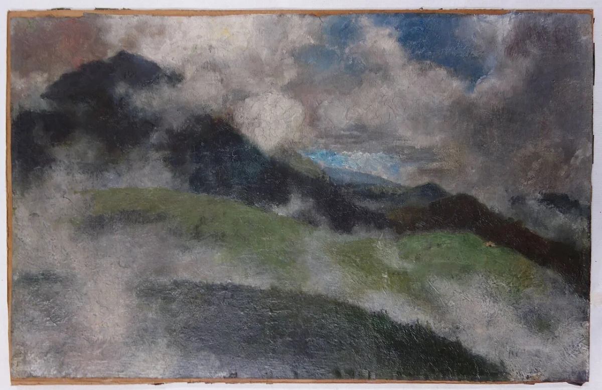 Buy Franz Marc Aufsteigende Nebel Oil Painting - Hand Painted Reproduction