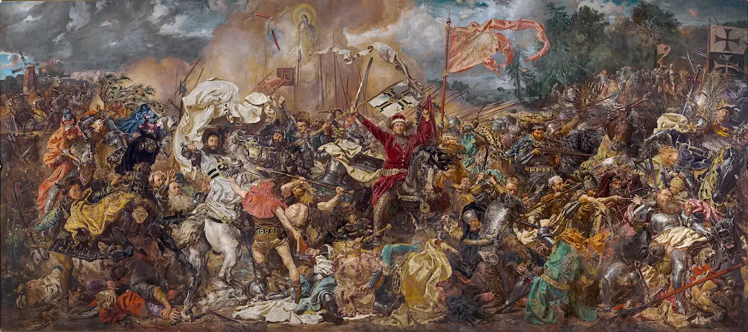 Buy Jan Matejko Battle of Grunwald Oil Painting - Hand Painted Reproduction