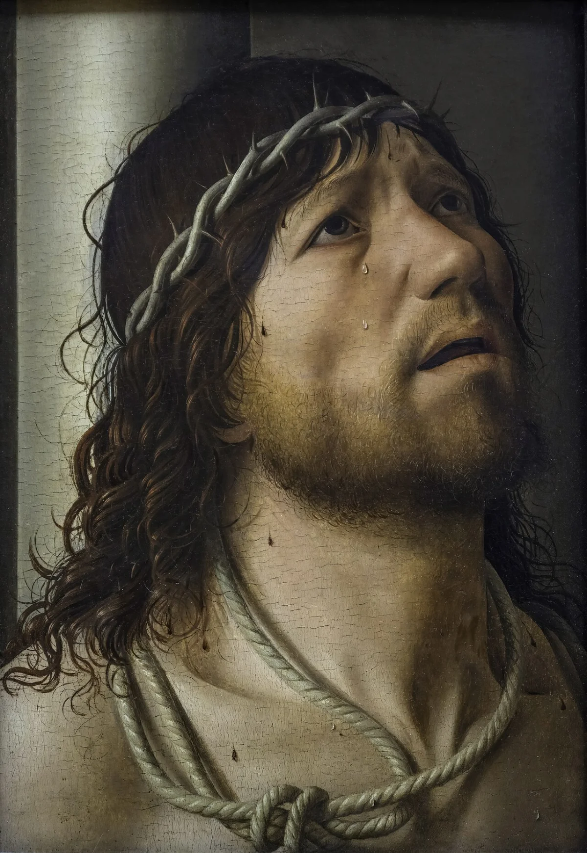 Buy Donato Bramante Christ at the Column Oil Painting - Hand Painted Reproduction