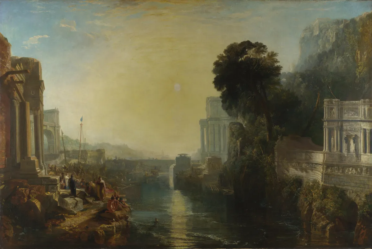 Buy Joseph Mallord William Turner Dido building Carthage Oil Painting - Hand Painted Reproduction