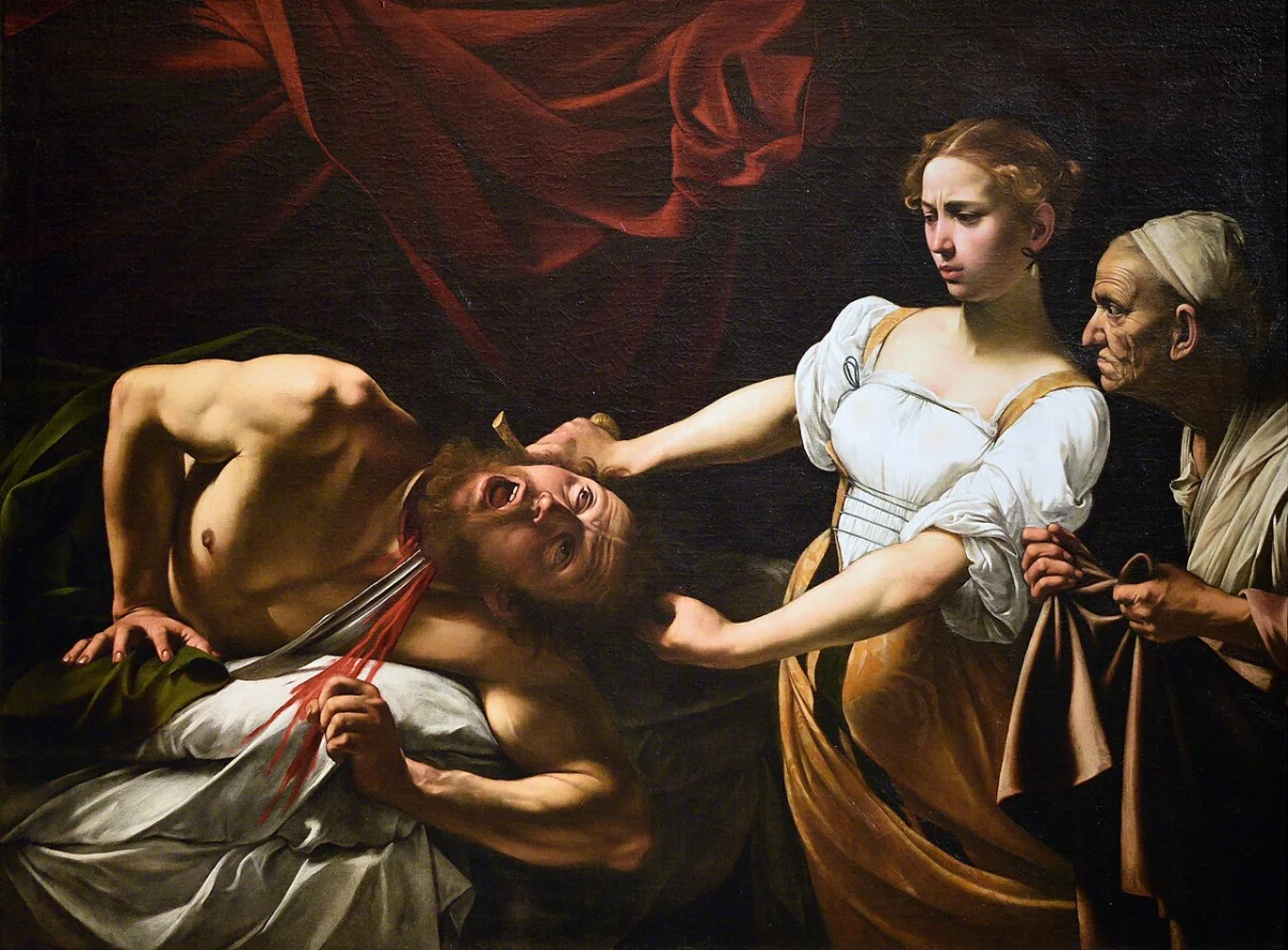Buy Caravaggio Judith Beheading Holofernes (Caravaggio) Oil Painting - Hand Painted Reproduction