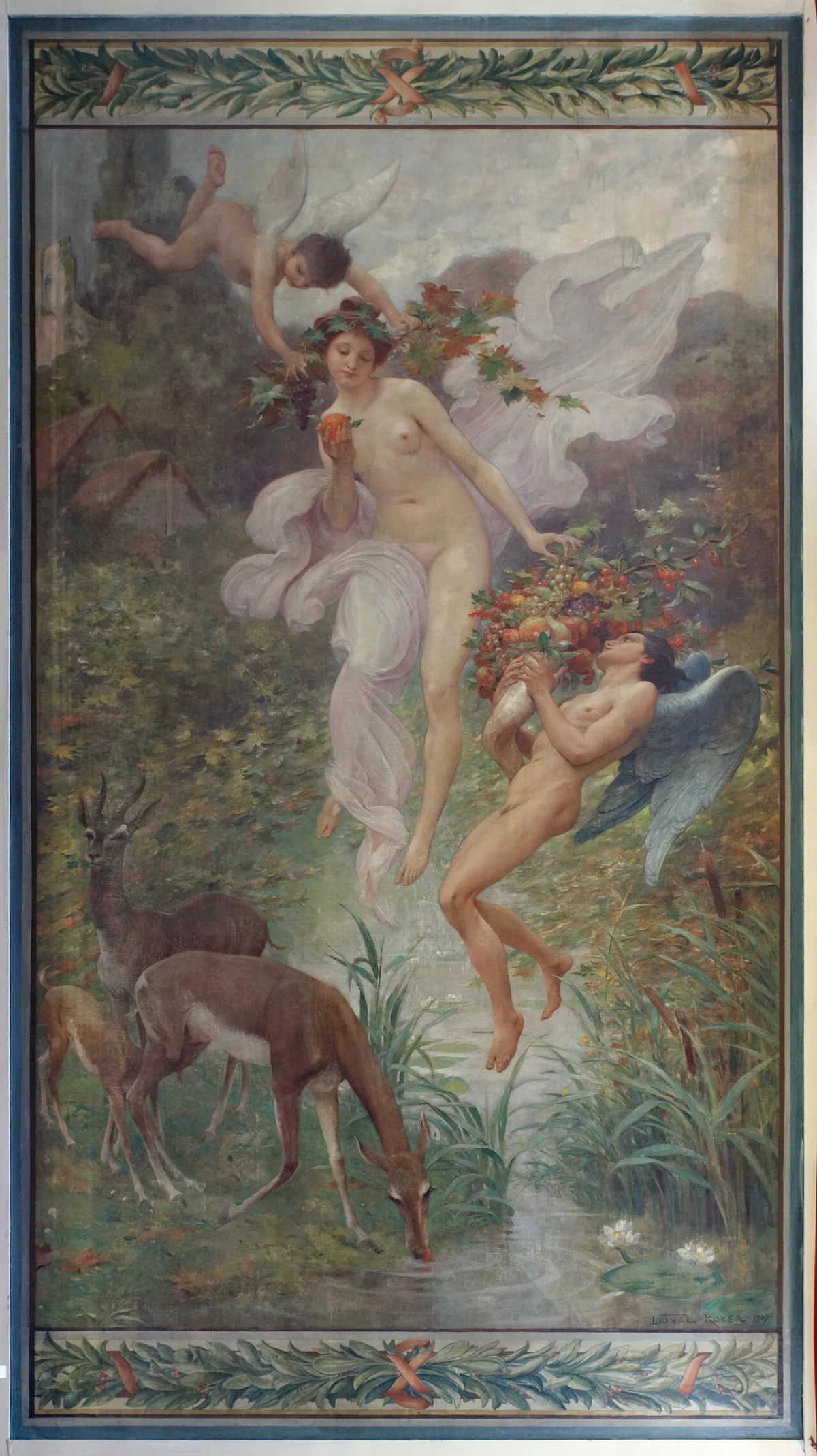 Buy Lionel Noel Royer Le Goût Oil Painting - Hand Painted Reproduction