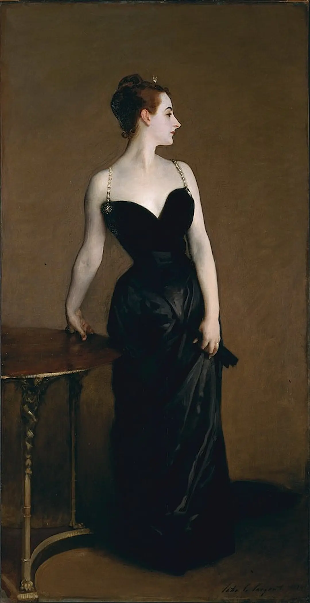 Buy John Singer Sargent Madame X (or Madame Pierre Gautreau) Oil Painting - Hand Painted Reproduction