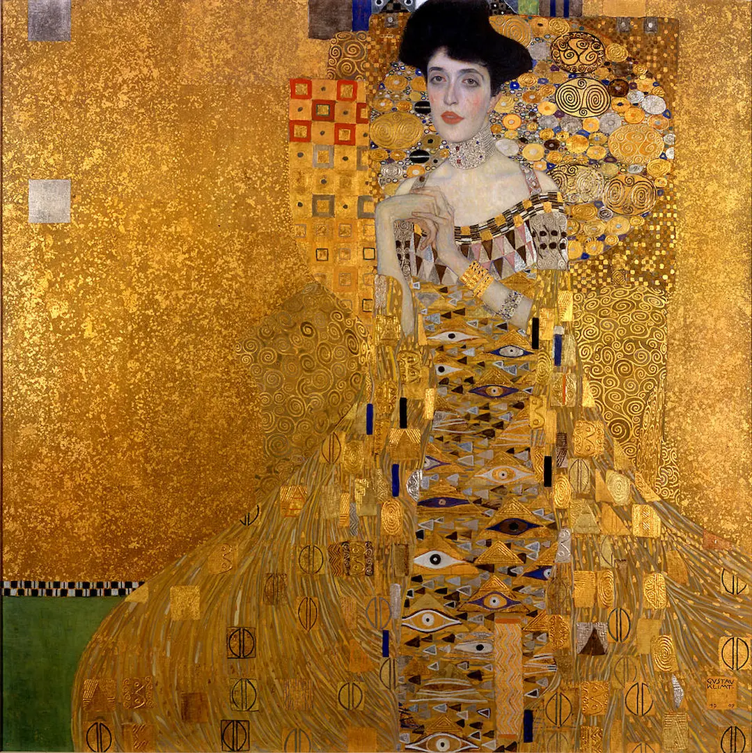 Buy Gustav Klimt Portrait Of Adele Bloch Bauer I Oil Painting - Hand Painted Reproduction