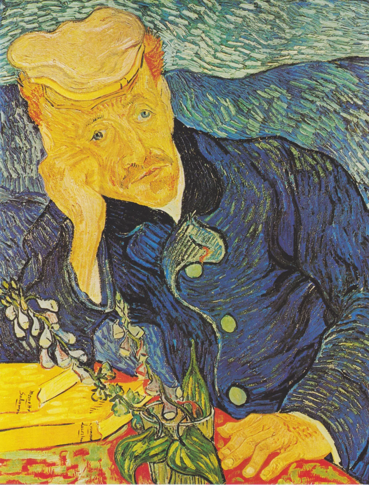 Buy Vincent Van Gogh Portrait of Dr. Gachet Oil Painting - Hand Painted Reproduction
