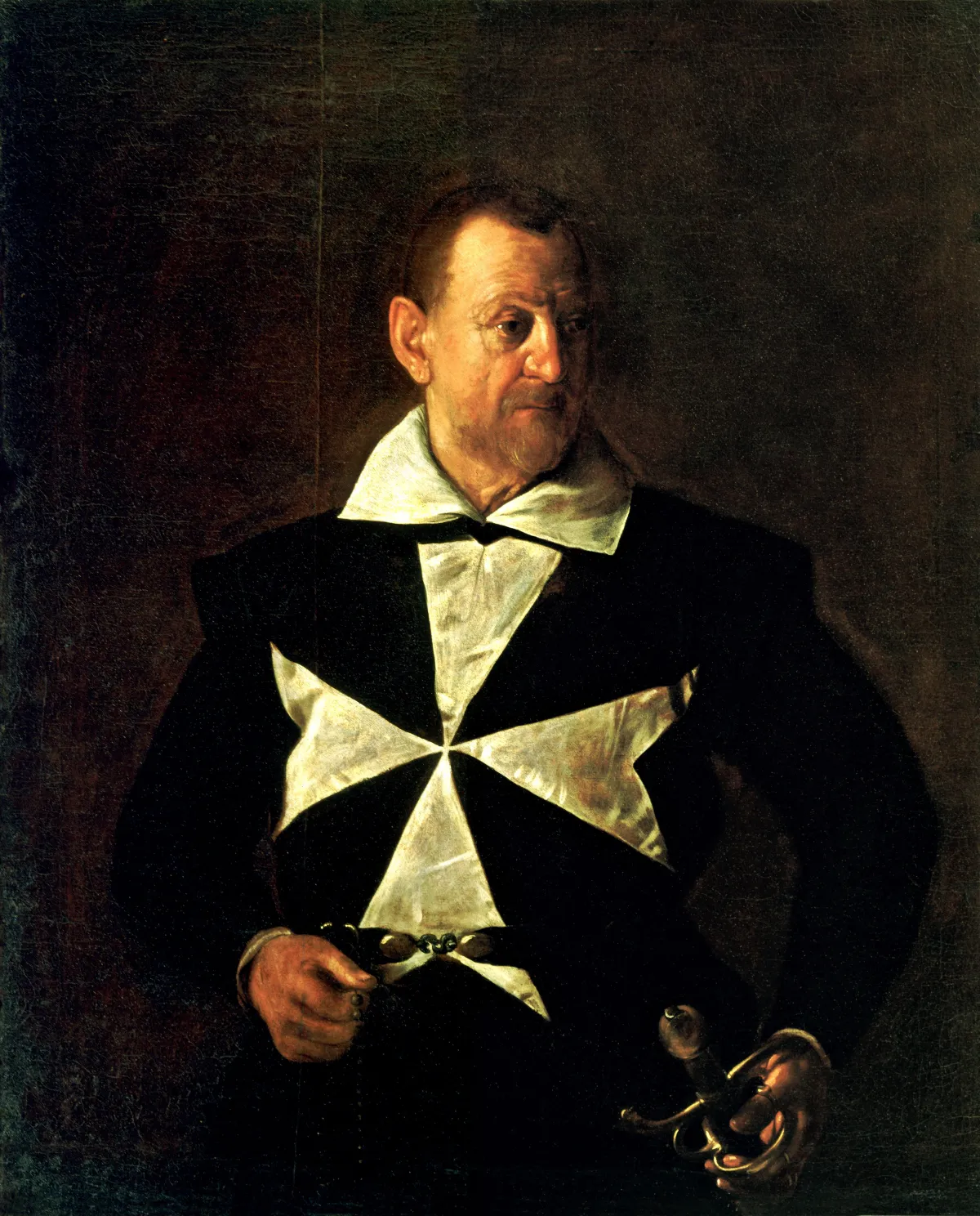 Buy Caravaggio  Portrait of Fra Antonio Martelli Oil Painting - Hand Painted Reproduction