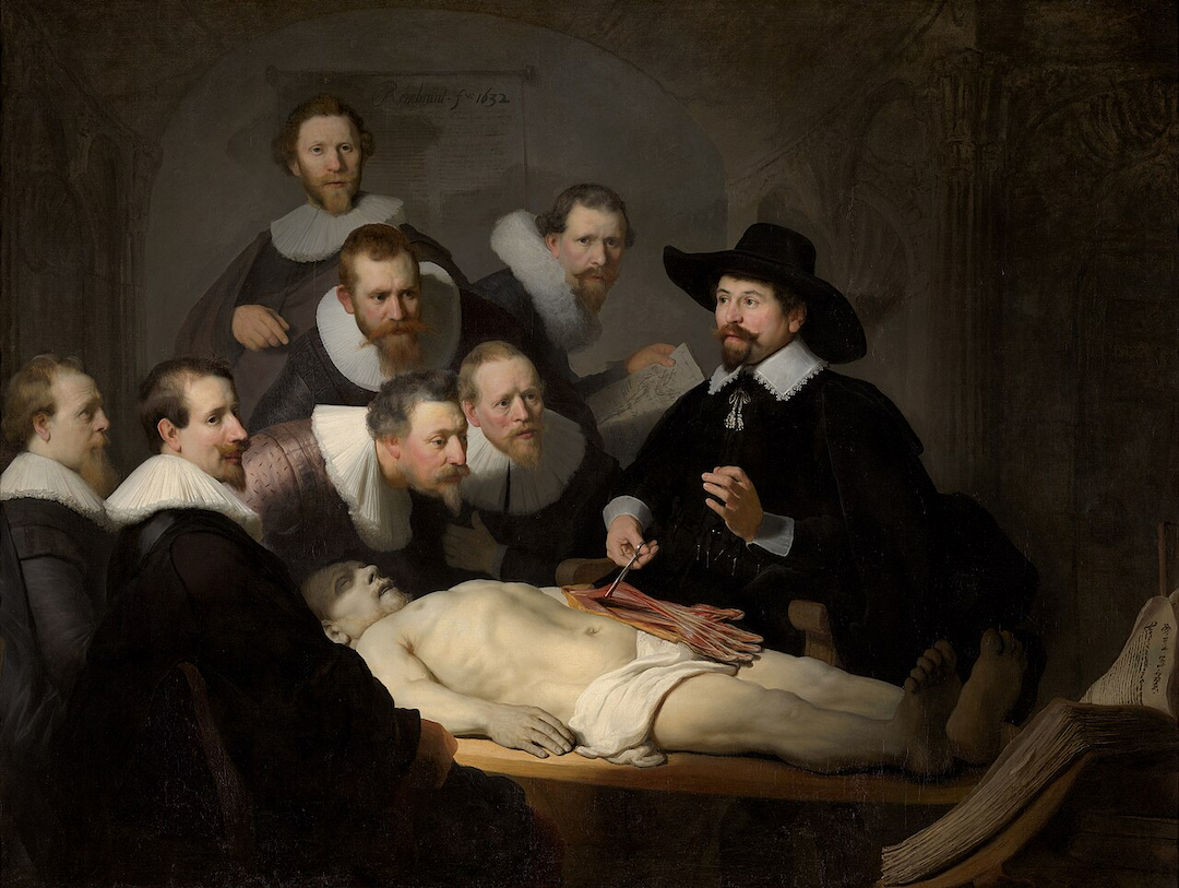 Buy Rembrandt Van Rijn Anatomy Lesson of Dr Tulp Oil Painting - Hand Painted Reproduction