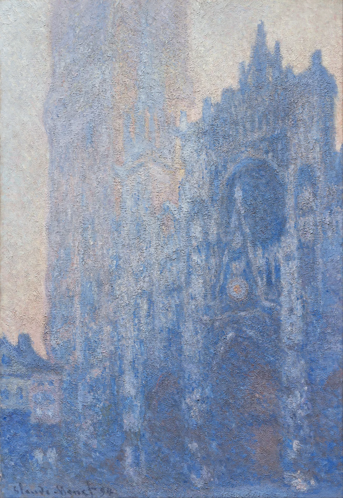 Buy Claude Monet Rouen Cathedral Series Oil Painting - Hand Painted Reproduction