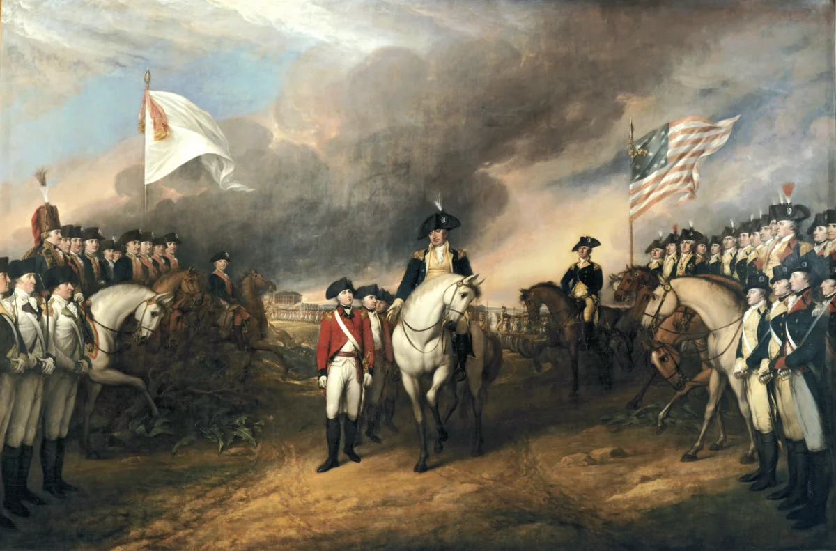 Buy John Trumbull Surrender of Lord Cornwallis Oil Painting - Hand Painted Reproduction