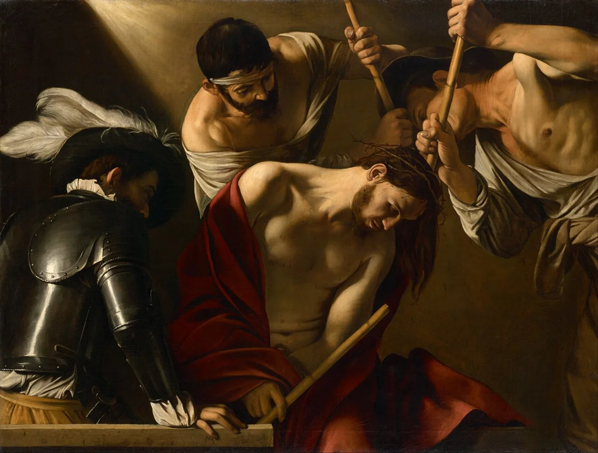 Buy Caravaggio  The Crowning with Thorns Oil Painting - Hand Painted Reproduction
