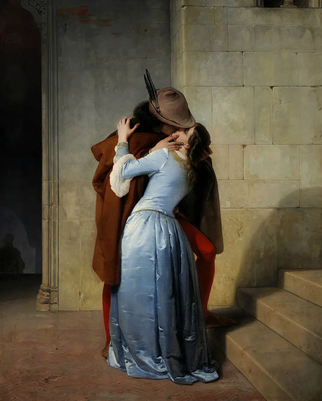 Buy Francesco Paolo Hayez The Kiss 1859 Oil Painting - Hand Painted Reproduction
