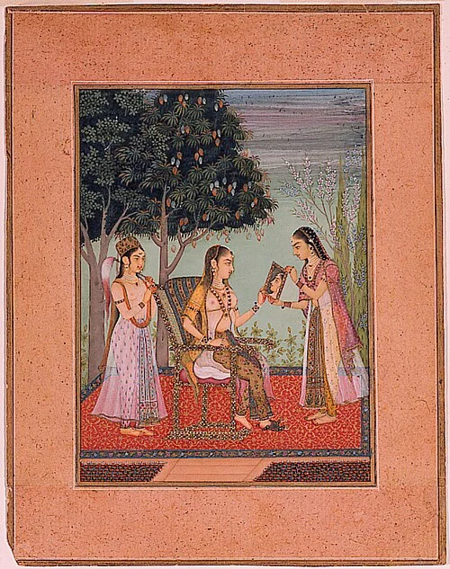 Buy John William Godward The Mirror Oil Painting - Hand Painted Reproduction