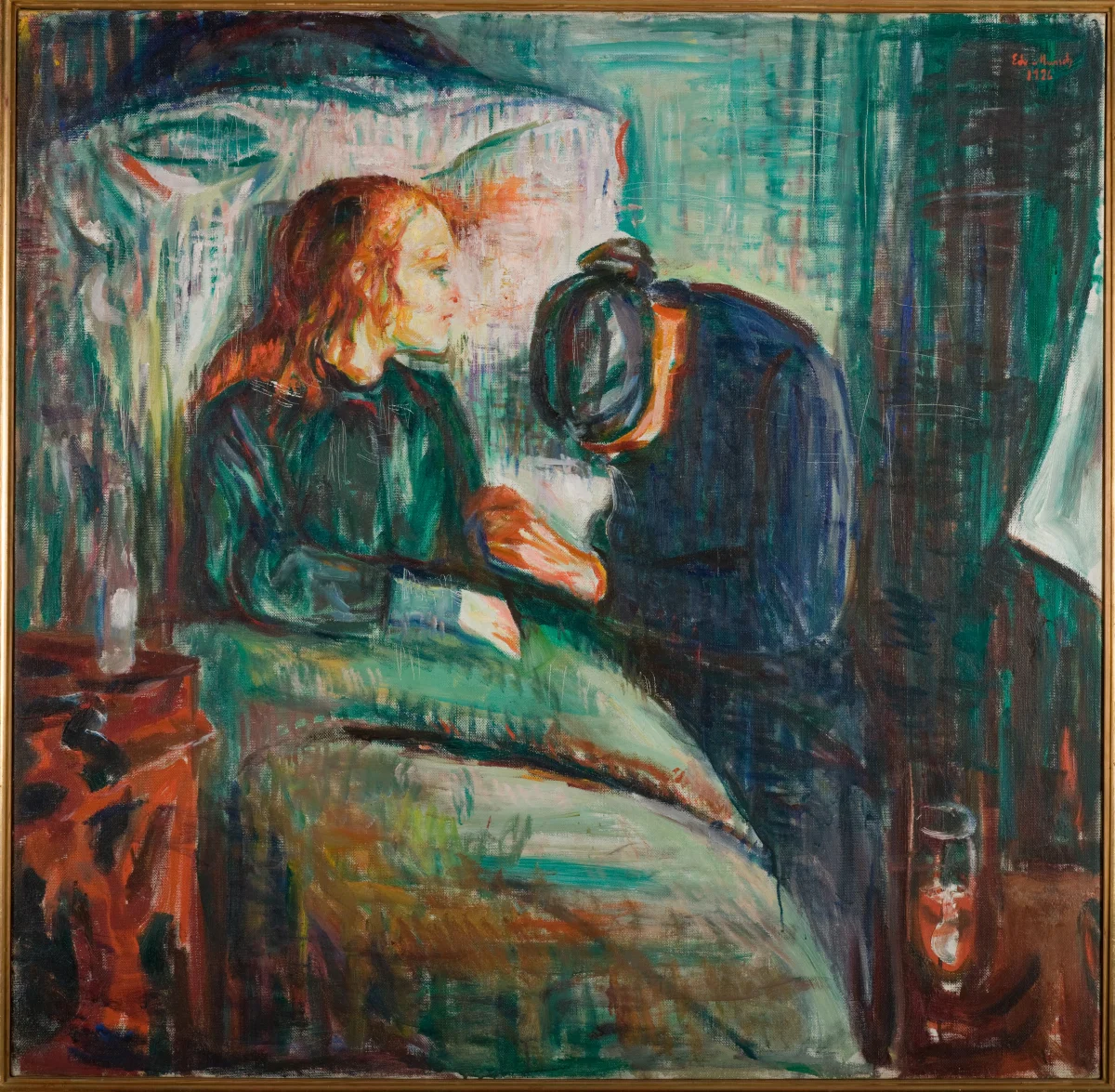 Buy Edvard Munch The Sick Child Oil Painting - Hand Painted Reproduction