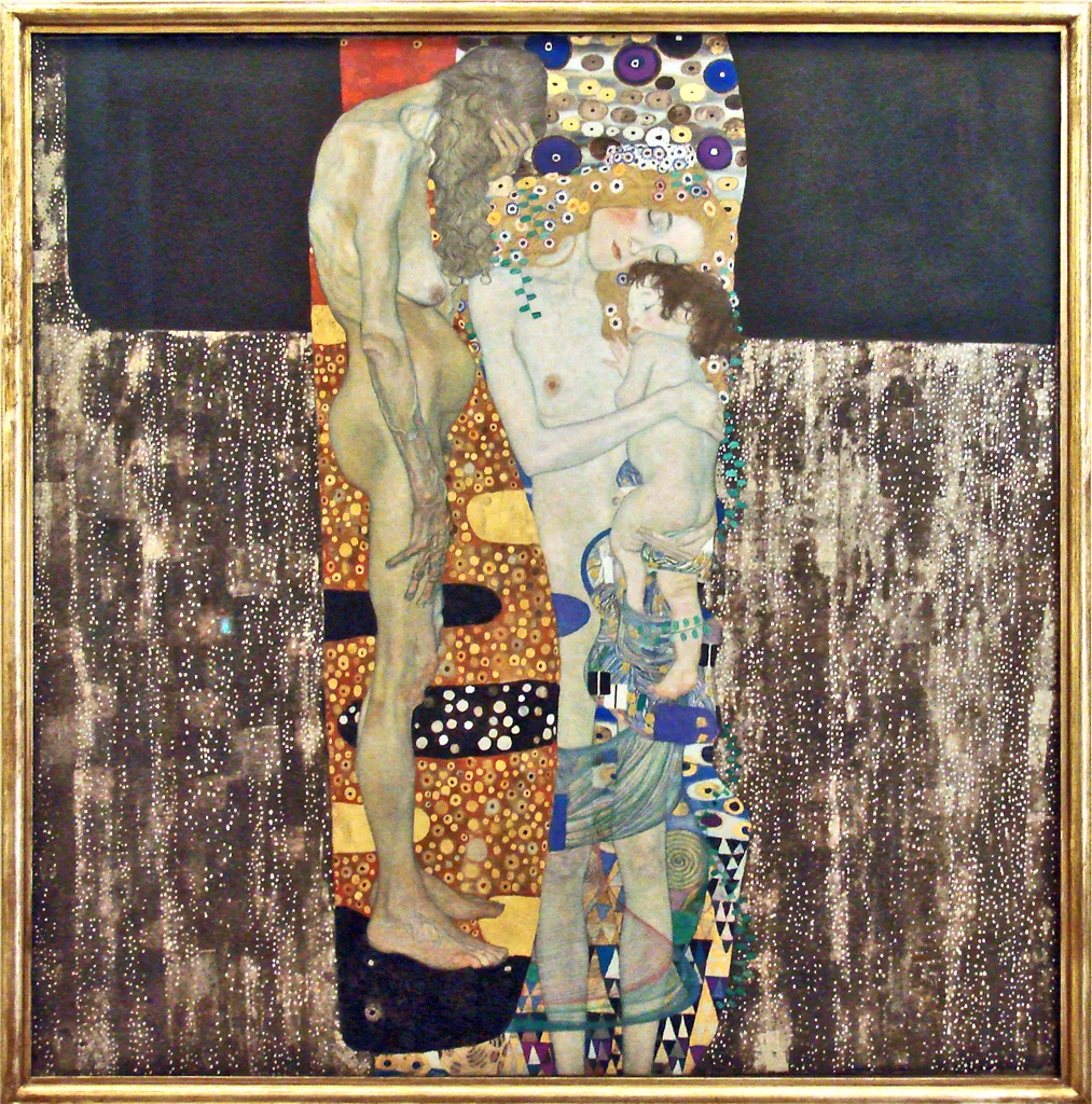 Buy Gustav Klimt The Three Ages of the Woman Oil Painting - Hand Painted Reproduction