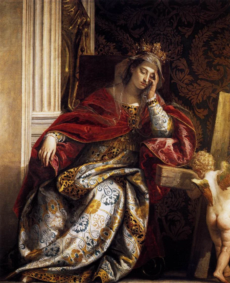 Buy Paolo Veronese The Vision of St Helena Oil Painting - Hand Painted Reproduction
