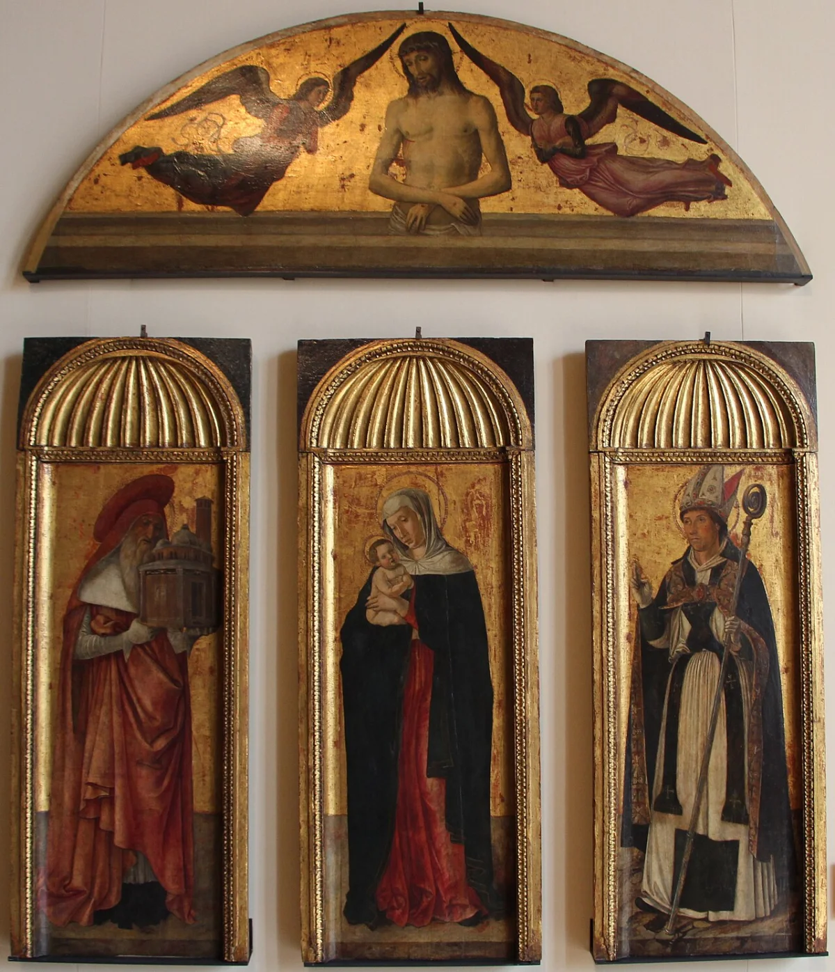 Buy Jacopo Bellini Triptych of the Madonna Oil Painting - Hand Painted Reproduction