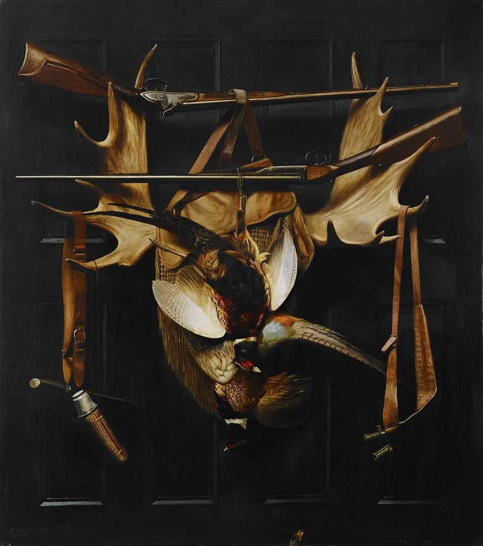 Buy Claude Monet Trophies of the Hunt Oil Painting - Hand Painted Reproduction