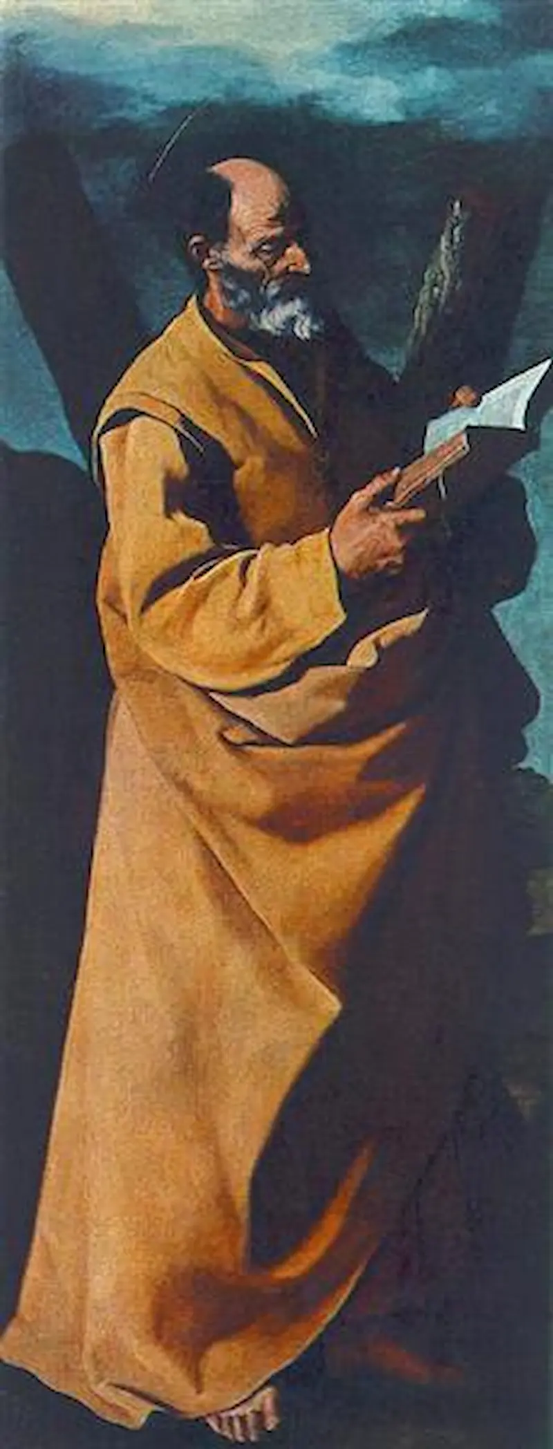 Buy Francisco de Zurbaran Apostle St Andrew Oil Painting - Hand Painted Reproduction