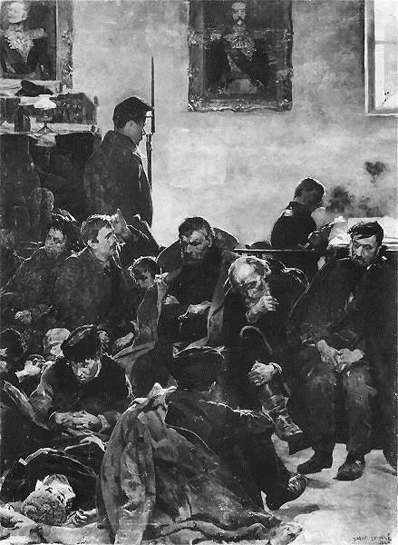 Buy Jacek Malczewski At the stage Oil Painting - Hand Painted Reproduction