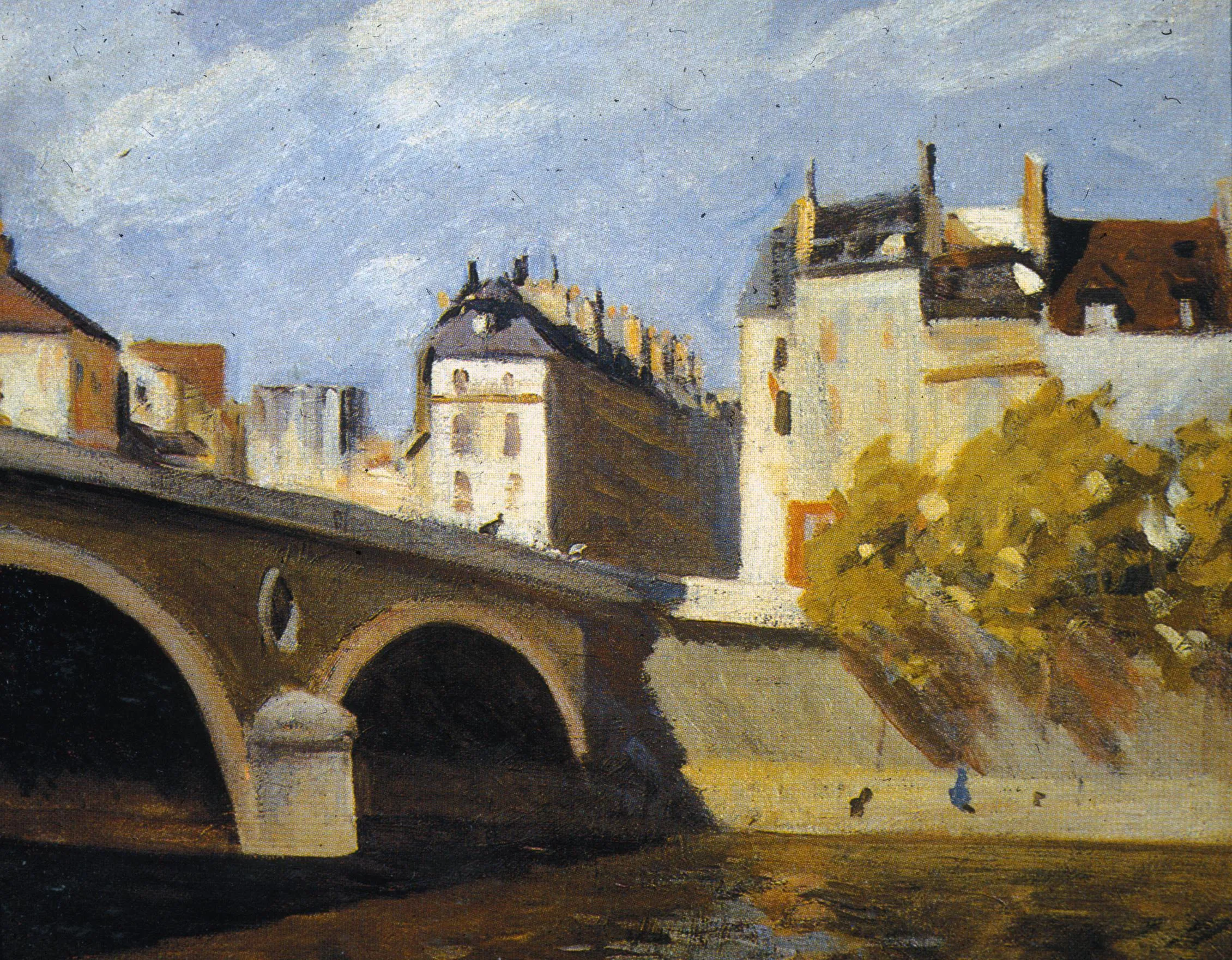 Buy Edward Hopper Bridge on the Seine Oil Painting - Hand Painted Reproduction