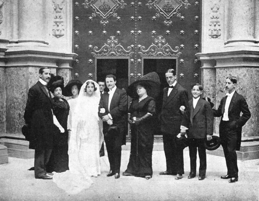 Buy Federico Beltran Masses Casament D'irene Narezo I Federico Beltrán Oil Painting - Hand Painted Reproduction