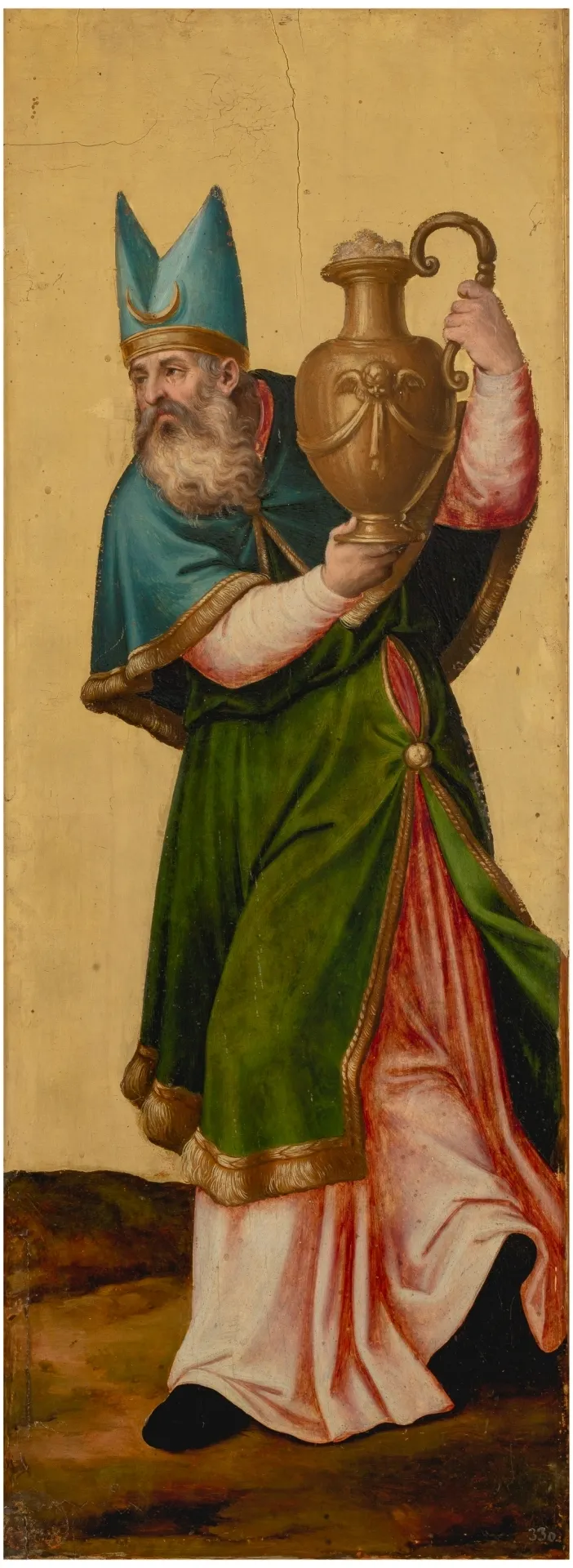 Buy Vicente Juan Juan de Juanes / Masip (Macip) El Sumo Sacerdote Aaron Oil Painting - Hand Painted Reproduction