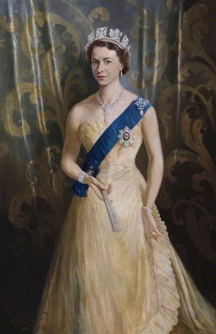 Buy Arthur Pan Elizabeth II Oil Painting - Hand Painted Reproduction