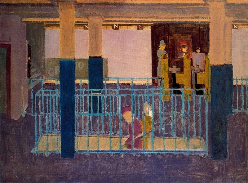 Buy Mark Rothko Entrance to Subway Oil Painting - Hand Painted Reproduction