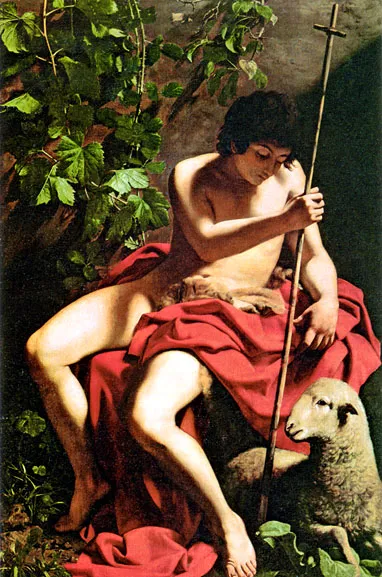 Buy Caravaggio  John the Baptist Oil Painting - Hand Painted Reproduction