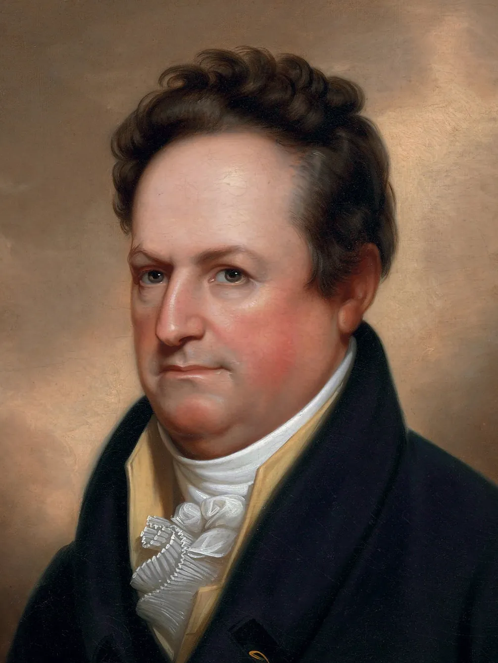 Buy Rembrandt Peale Portrait of Dewitt Clinton Oil Painting - Hand Painted Reproduction