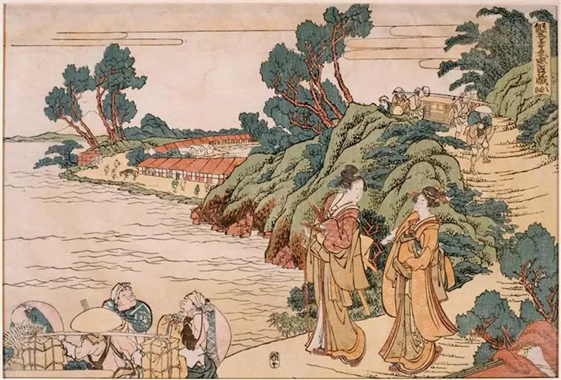 Buy Katsushika Hokusai Primer Book of Treasury loyal vassals Oil Painting - Hand Painted Reproduction
