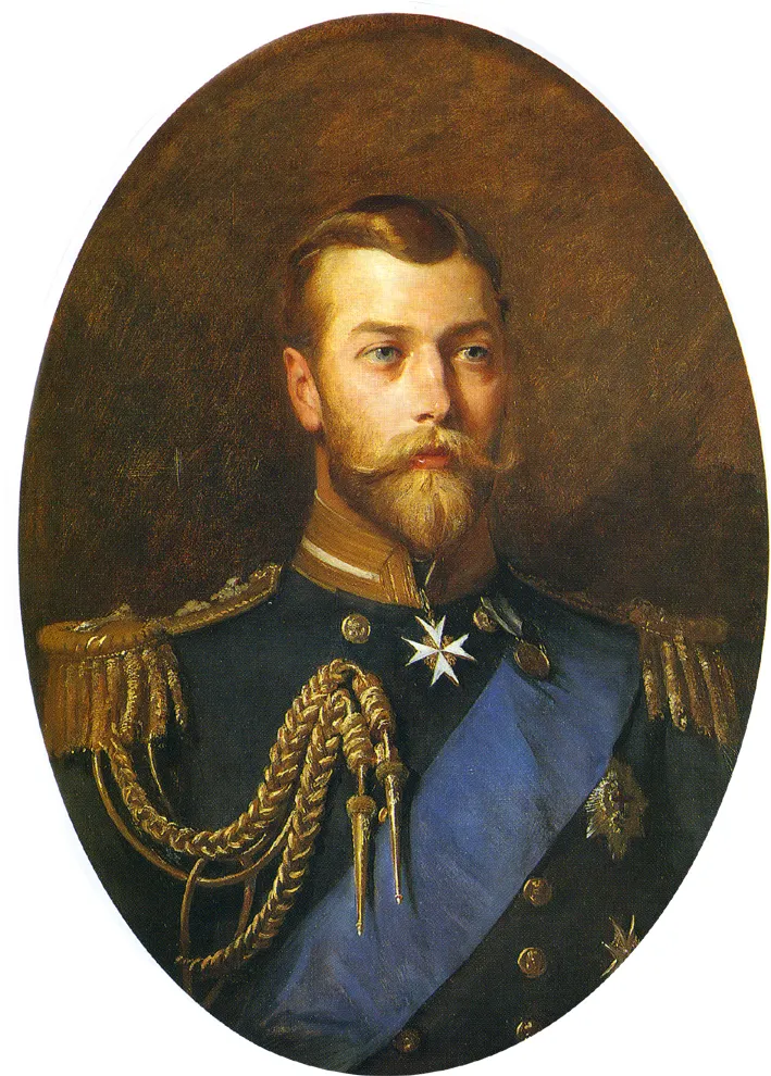 Buy Samuel Luke Fildes Prince George of Wales, later King George V Oil Painting - Hand Painted Reproduction