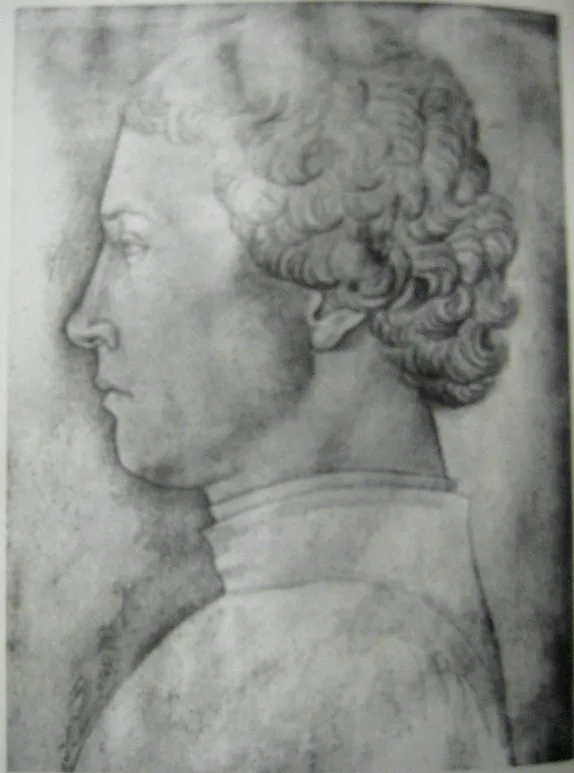 Buy Jacopo Bellini Profile of a man Oil Painting - Hand Painted Reproduction