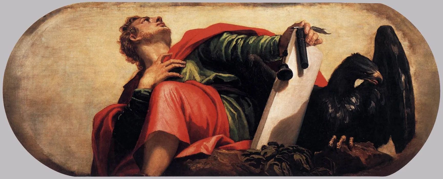 Buy Paolo Veronese St John the Evangelist Oil Painting - Hand Painted Reproduction