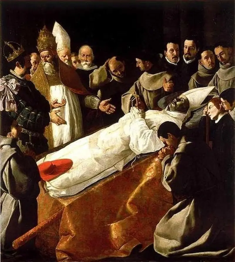 Buy Francisco de Zurbaran The Death of St Bonaventura Oil Painting - Hand Painted Reproduction